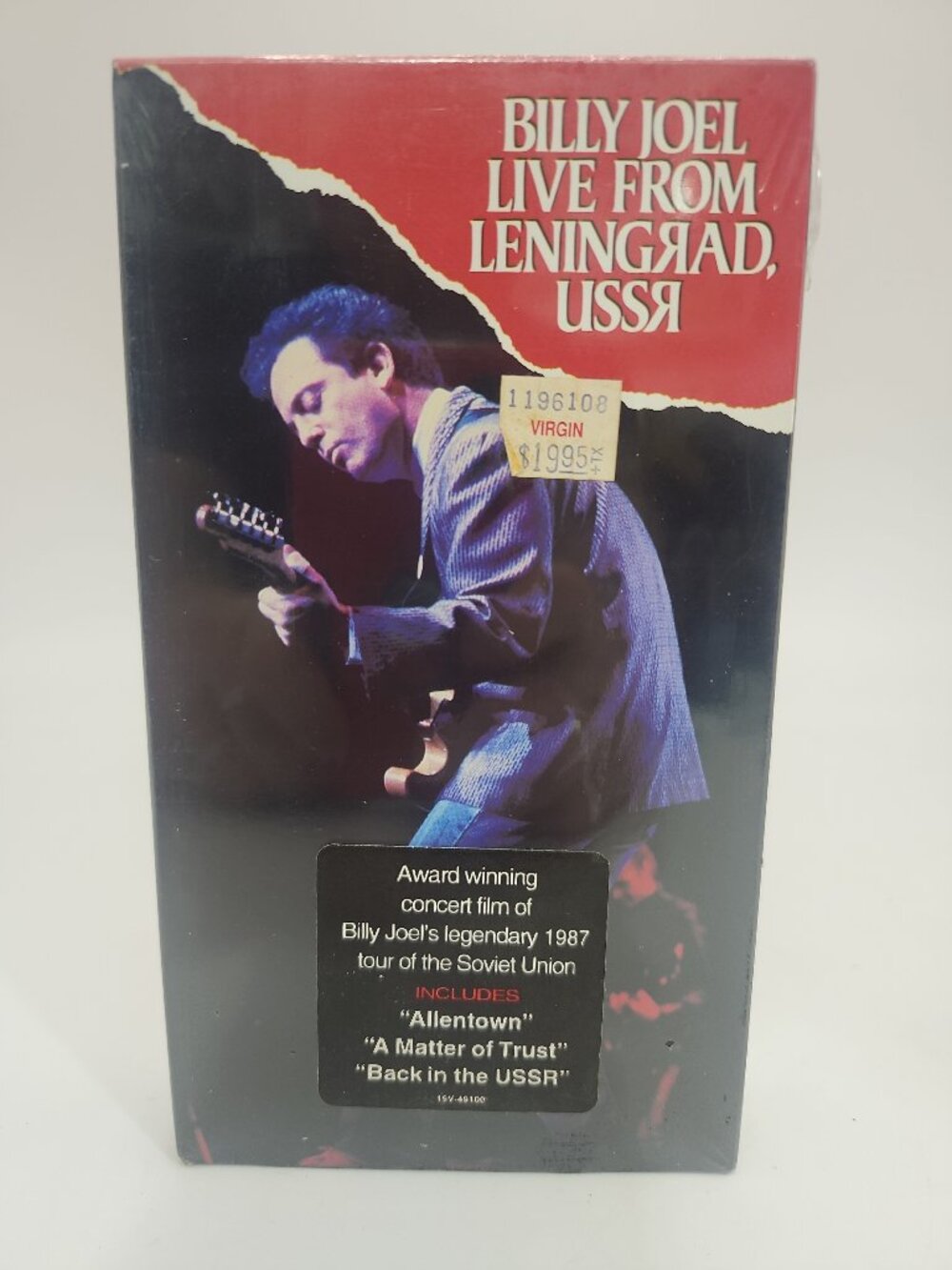 Vintage, Never Opened Sealed Billy Joel - Live From Leningrad USSR VHS